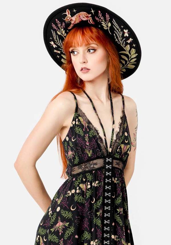 Hare Moon | WIDE BRIM HAT