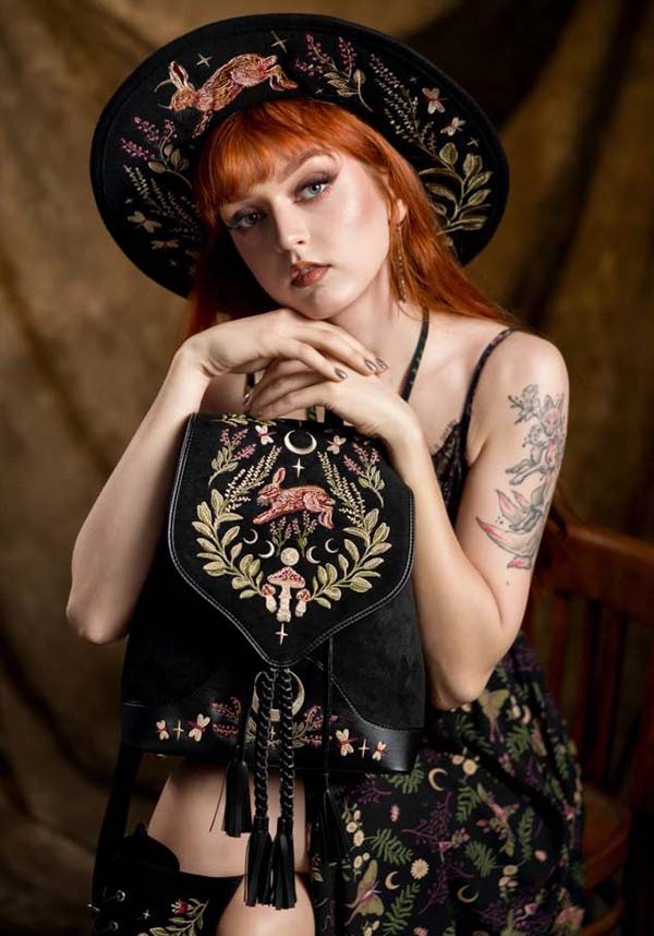 Hare Moon | WIDE BRIM HAT