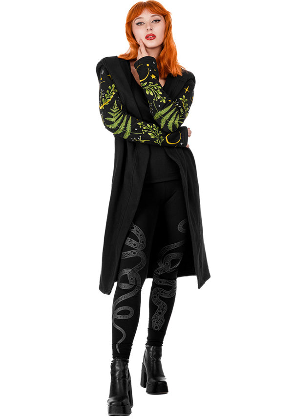 Herbal Fern | LONG HOODIE