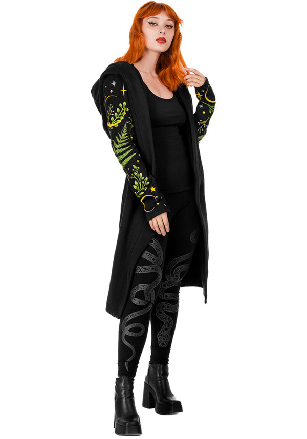 Herbal Fern | LONG HOODIE