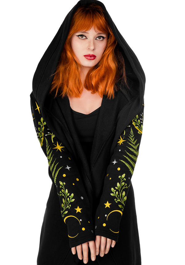 Herbal Fern | LONG HOODIE