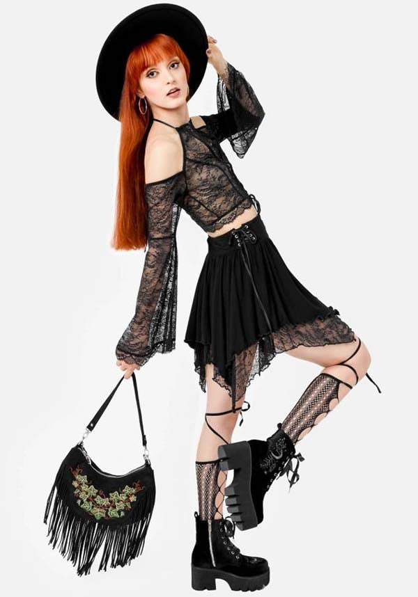 Tangled Vines | TASSEL BAG