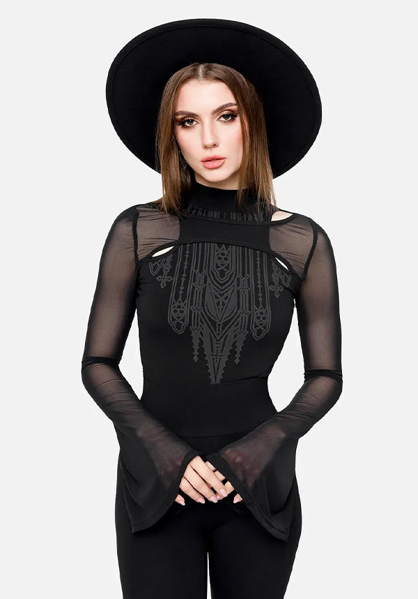 Umbra | LONG SLEEVE TOP*