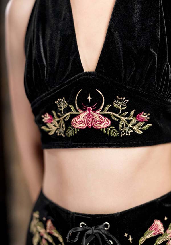 Woodland Bloom | HALTERNECK TOP