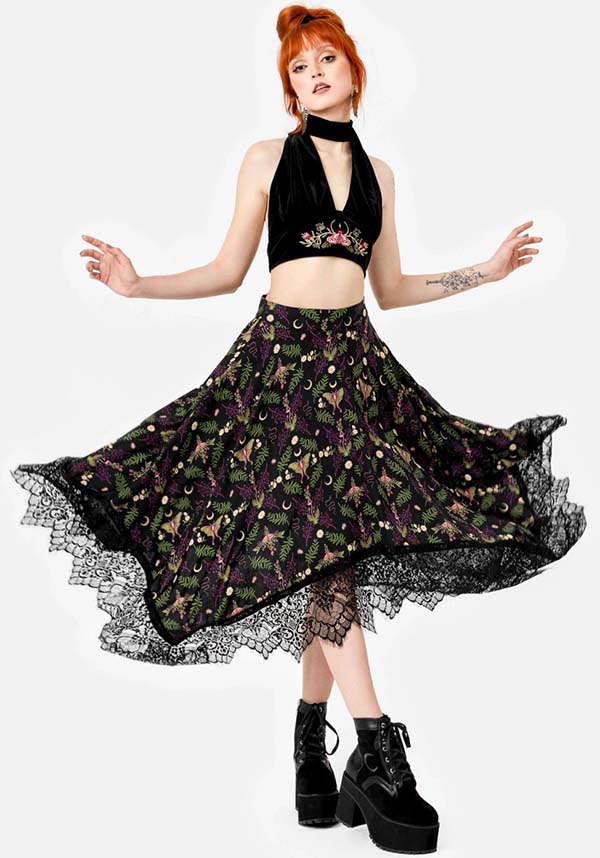 Woodland Bloom | HALTERNECK TOP