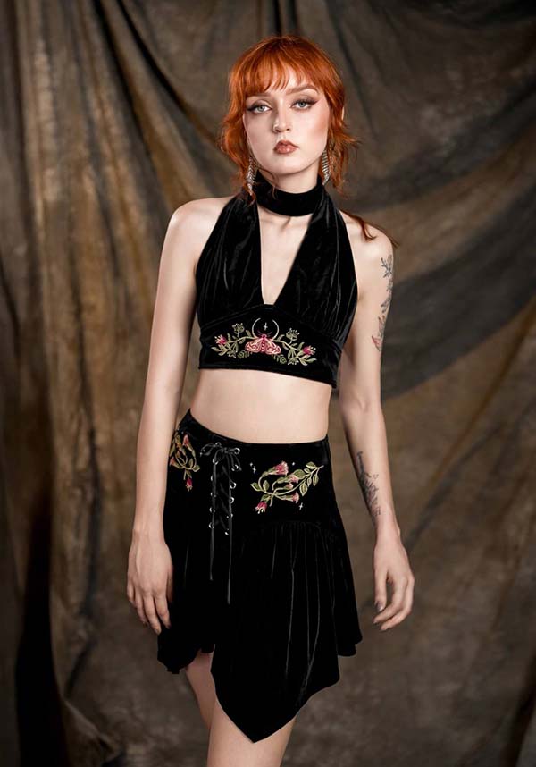 Woodland Bloom | HALTERNECK TOP