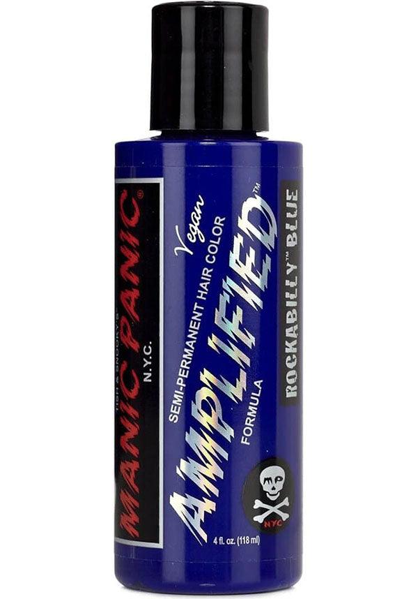 Rockabilly Blue | AMPLIFIED COLOUR - Beserk - all, blue, clickfrenzy15-2023, cosmetics, cpgstinc, discountapp, dye, ebaymp, fp, hair, hair blue, hair colour, hair dye, labelvegan, manic panic, manic panic hair, vegan