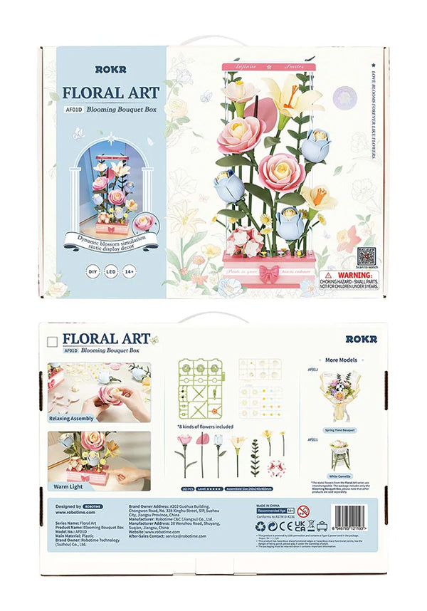 Blooming Bouquet Box | 3D PUZZLE
