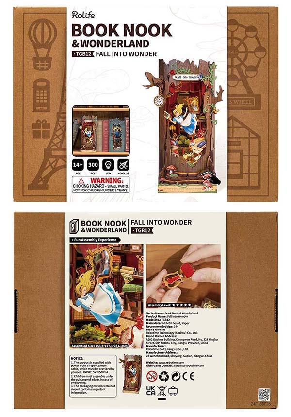 Fall Into Wonder DIY | BOOK NOOK