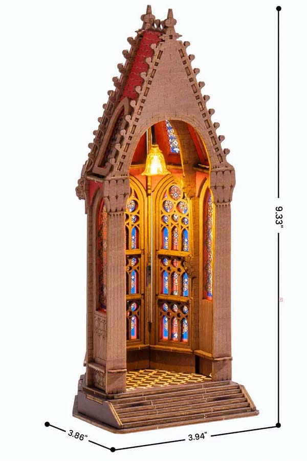 Geometric Cathedral | 3D WOODEN PUZZLE