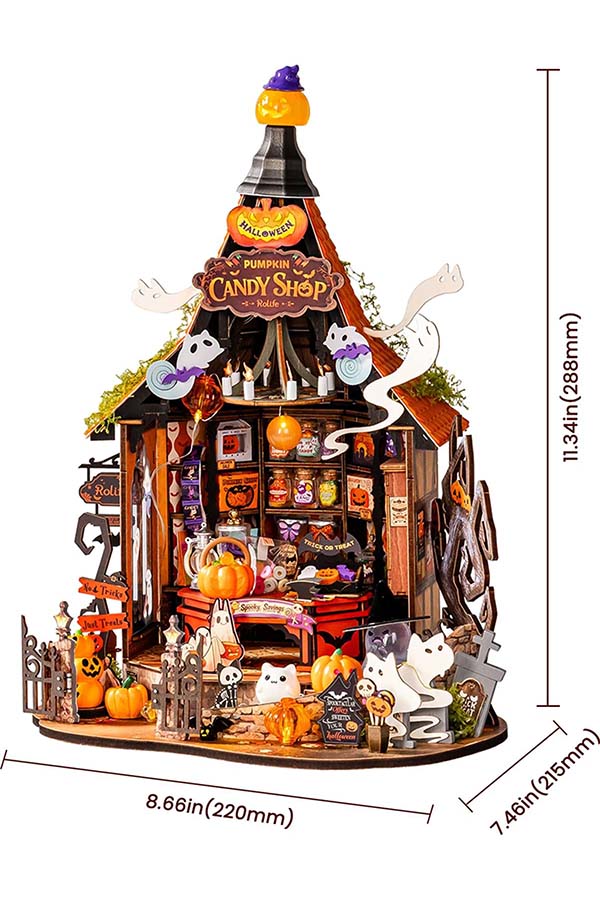 Haunted Candy | DIY MINIATURE HOUSE