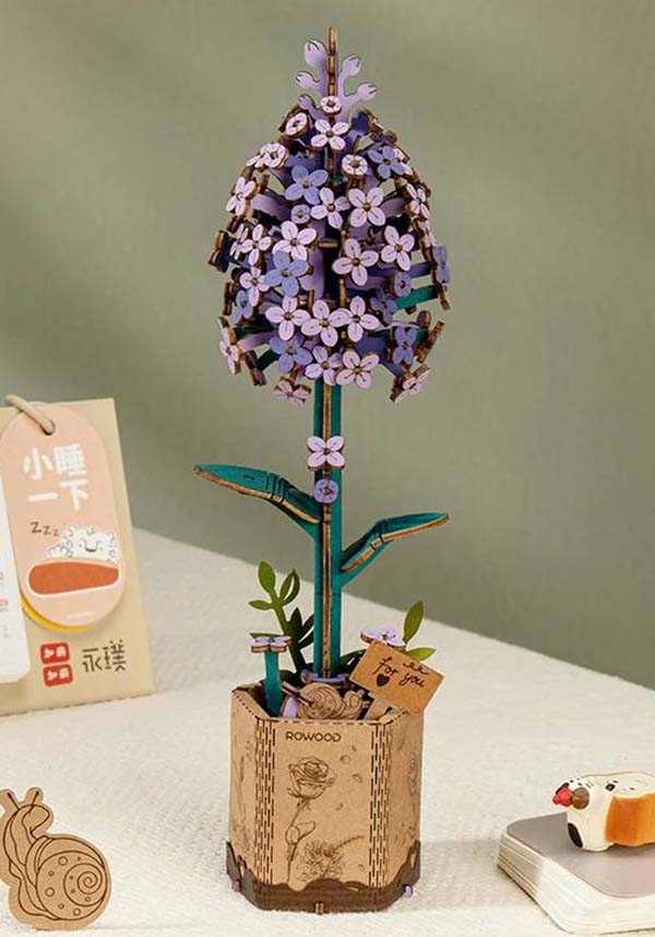 Lilac Flower | 3D PUZZLE*