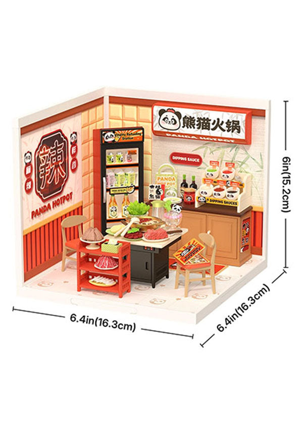 Panda Hot Pot | DIY MINIATURE HOUSE