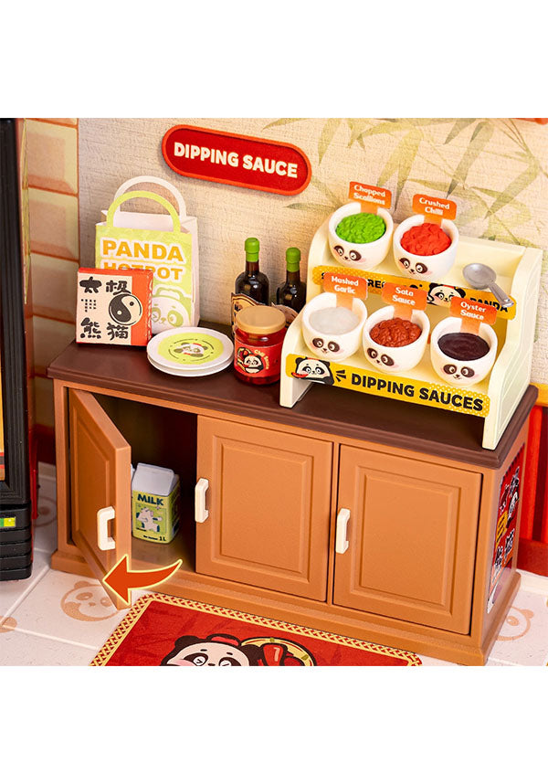 Panda Hot Pot | DIY MINIATURE HOUSE