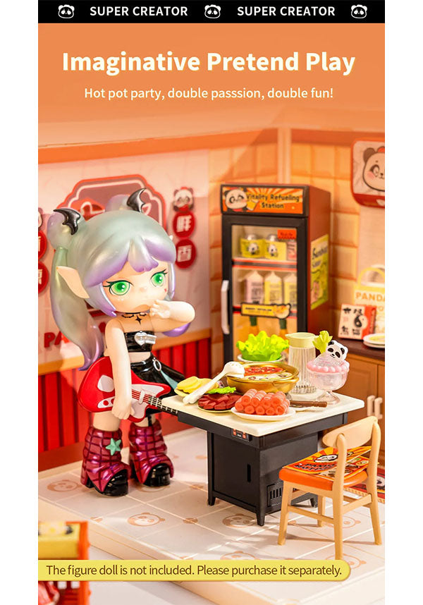 Panda Hot Pot | DIY MINIATURE HOUSE