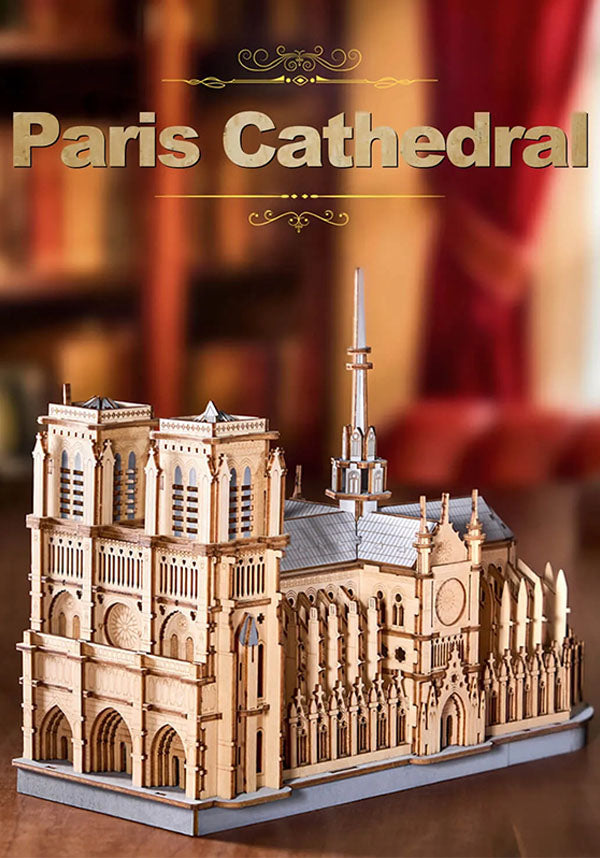 Paris Cathedral | 3D WOODEN PUZZLE