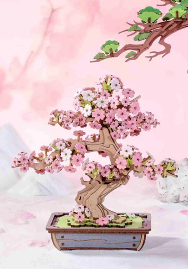 Sakura Bonsai | 3D WOODEN PUZZLE