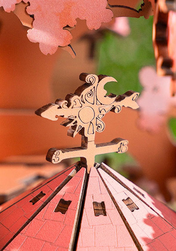 Sakura Tree House | 3D WOODEN PUZZLE