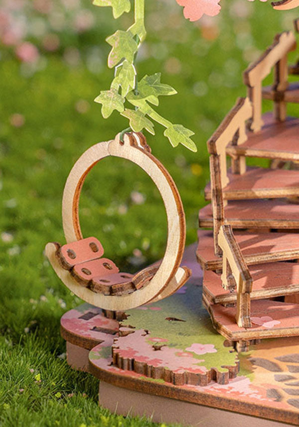 Sakura Tree House | 3D WOODEN PUZZLE