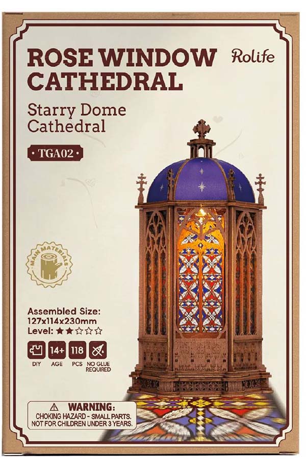 Starry Dome Cathedral | 3D WOODEN PUZZLE