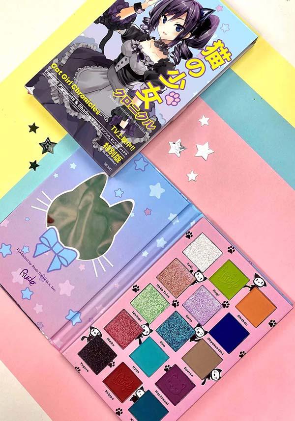Cat Girl Chronicles | MANGA PALETTE - Beserk - all, apr22, blue, clickfrenzy15-2023, cosmetic glitter, cosmetics, discountapp, eyes, eyeshadow, eyeshadow pressed, fp, glitter, gold, green, make up, makeup, orange, palette, pink, purple, R240422, RCS16153, red, shimmer, yellow