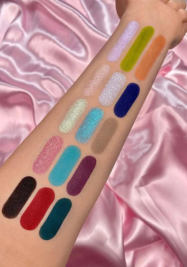 Cat Girl Chronicles | MANGA PALETTE - Beserk - all, apr22, blue, clickfrenzy15-2023, cosmetic glitter, cosmetics, discountapp, eyes, eyeshadow, eyeshadow pressed, fp, glitter, gold, green, make up, makeup, orange, palette, pink, purple, R240422, RCS16153, red, shimmer, yellow