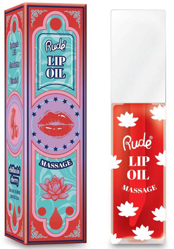 Chillaxin’ Cherry | LIP OIL MASSAGE*