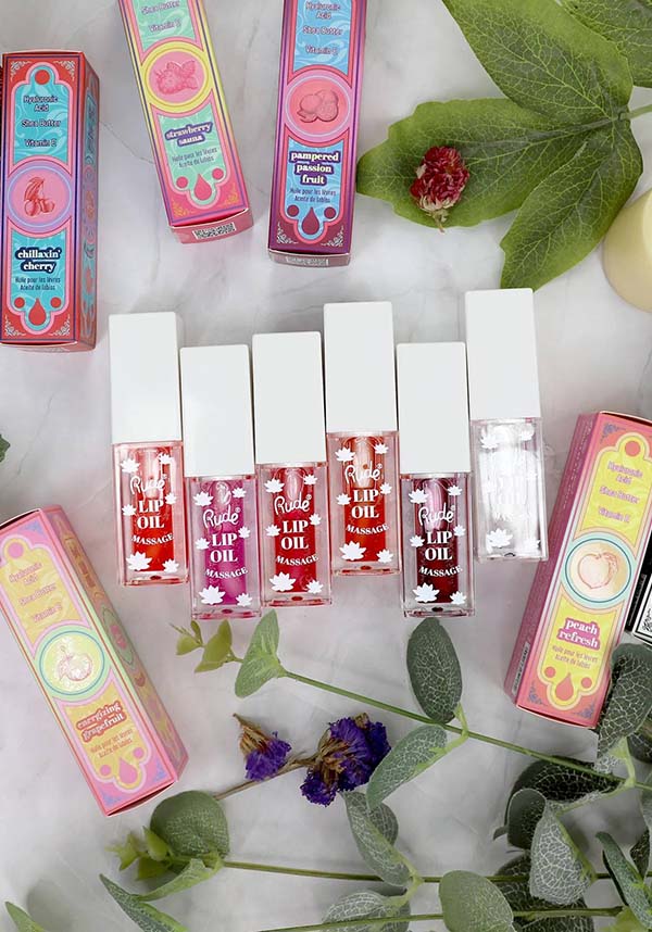 Strawberry Sauna | LIP OIL MASSAGE*