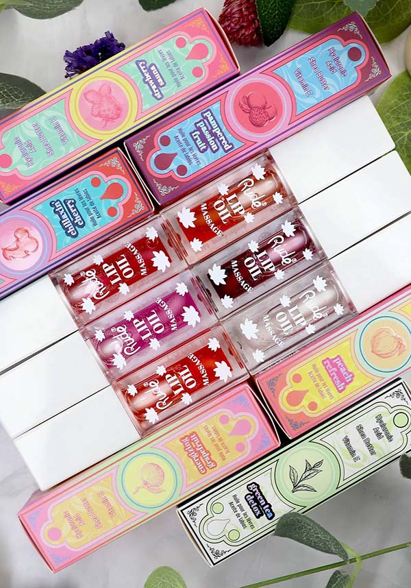 Chillaxin’ Cherry | LIP OIL MASSAGE*