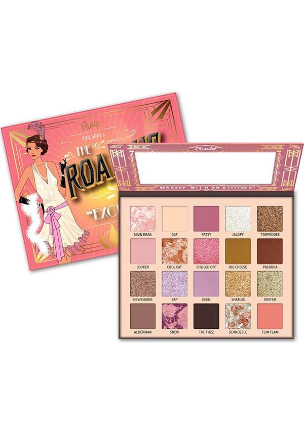 The Roaring Excessive 20’s | EYESHADOW PALETTE - Beserk - all, brown, clickfrenzy15-2023, cosmetic glitter, cosmetics, discountapp, eye, eyes, eyeshadow, eyeshadow pressed, fp, gift, gift idea, gift ideas, gifts, glitter, glitter cosmetics, googleshopping, make up, makeup, nude, palette, pink, purple, R210922, RC16476, rude cosmetics, sep22, Sept, shimmer