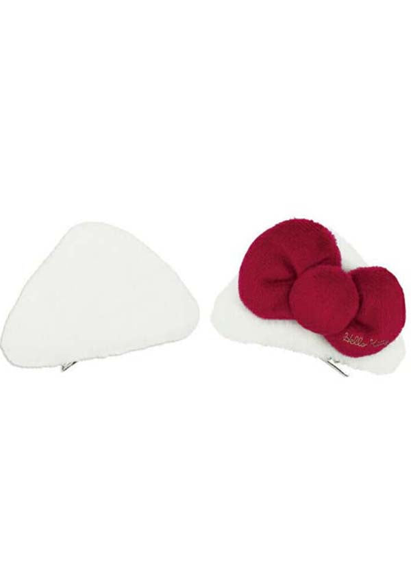 Hello Kitty Ears Cosplay | HAIR CLIPS*