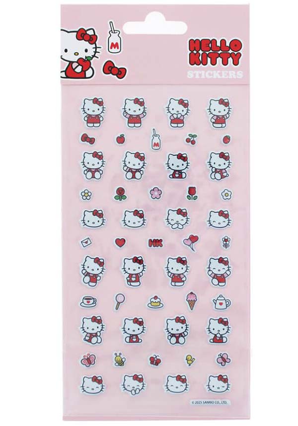 Hello Kitty Pretty In Pink | STICKER SHEET