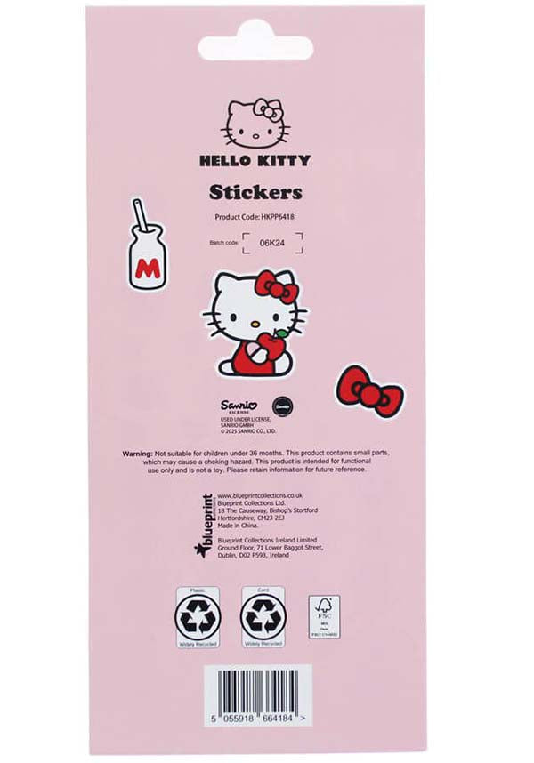 Hello Kitty Pretty In Pink | STICKER SHEET
