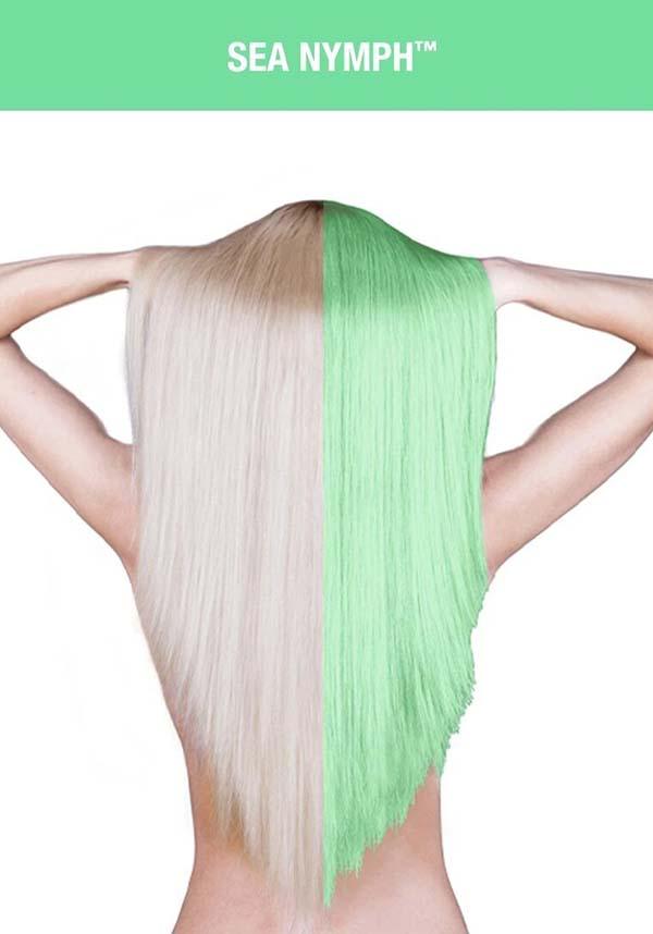 Sea Nymph | CREAMTONE HAIR COLOUR - Beserk - all, clickfrenzy15-2023, cosmetics, cpgstinc, discountapp, dye, ebaymp, fp, green, hair, hair colour, hair dye, hair green, labelvegan, manic panic, manic panic hair, mermaid, vegan