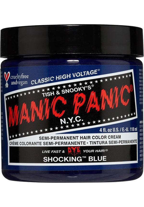 Shocking Blue | CLASSIC COLOUR - Beserk - all, blue, clickfrenzy15-2023, cosmetics, cpgstinc, discountapp, dye, ebaymp, fp, hair, hair blue, hair colour, hair dye, labelvegan, manic panic, manic panic hair, vegan