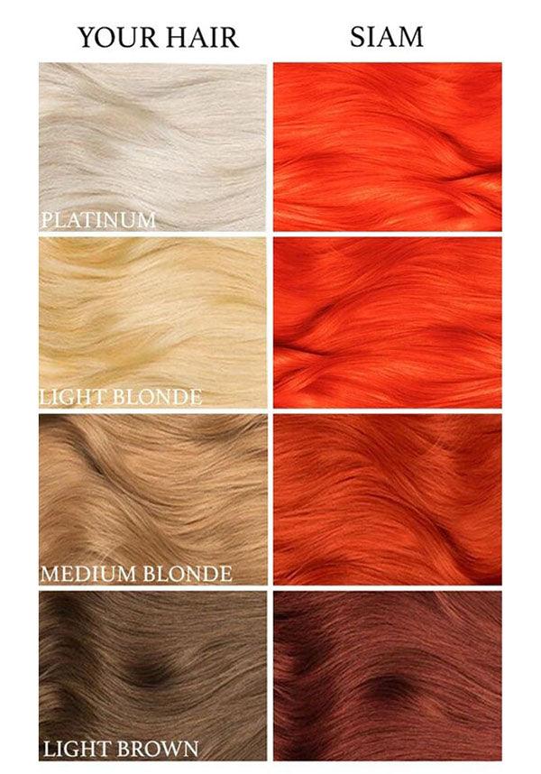 Siam Orange | HAIR DYE - Beserk - all, bright, clickfrenzy15-2023, cosmetics, discountapp, dye, fp, hair, hair colour, hair dye, hair dyes, hair orange, labelvegan, luna tides, lunar tides, orange, rainbow, vegan