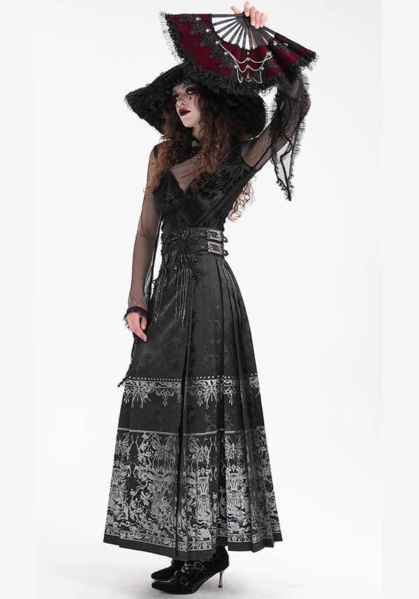 Floral Onyx | MAXI SKIRT*