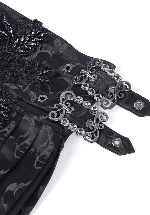 Floral Onyx | MAXI SKIRT*