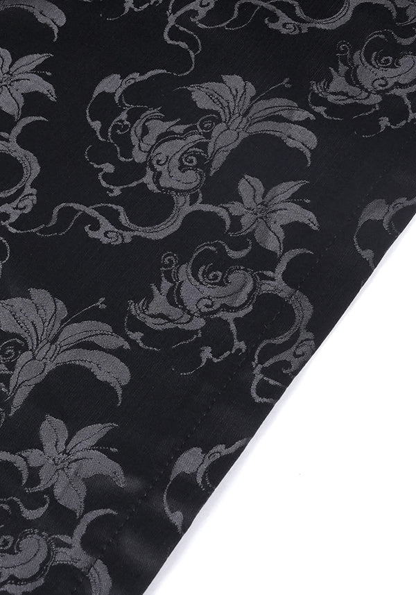 Floral Onyx | MAXI SKIRT*