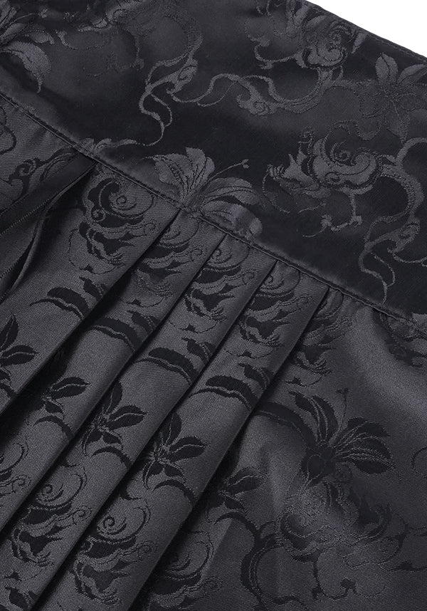 Floral Onyx | MAXI SKIRT*