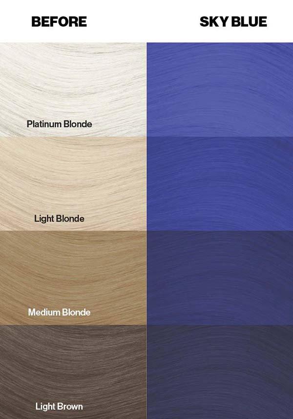 Sky Blue | HAIR COLOUR - Beserk - all, beserkstaple, blue, cosmetics, crazy color, discountapp, dye, fp, hair, hair blue, hair colour, hair dye, hair dyes, labelvegan, mermaid, rainbow, repriced011222, vegan