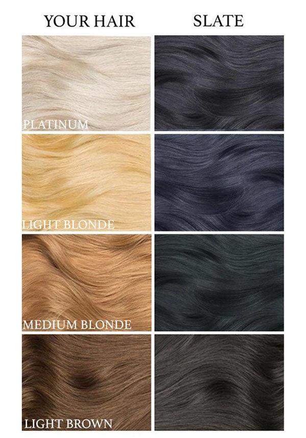 Slate Grey | HAIR DYE - Beserk - all, clickfrenzy15-2023, cosmetics, discountapp, dye, fp, goth, grey, hair, hair colour, hair dye, hair dyes, hair grey, labelvegan, luna tides, lunar tides, pastel, vegan