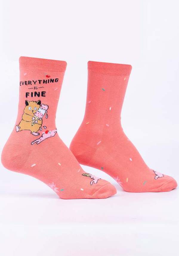 Everything is Fine | CREW SOCKS*