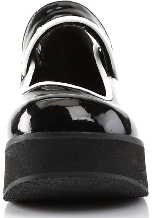 Jane Shoes Demonia Sprite DemoniaCult Sprite 01 Womens Mary-Jane