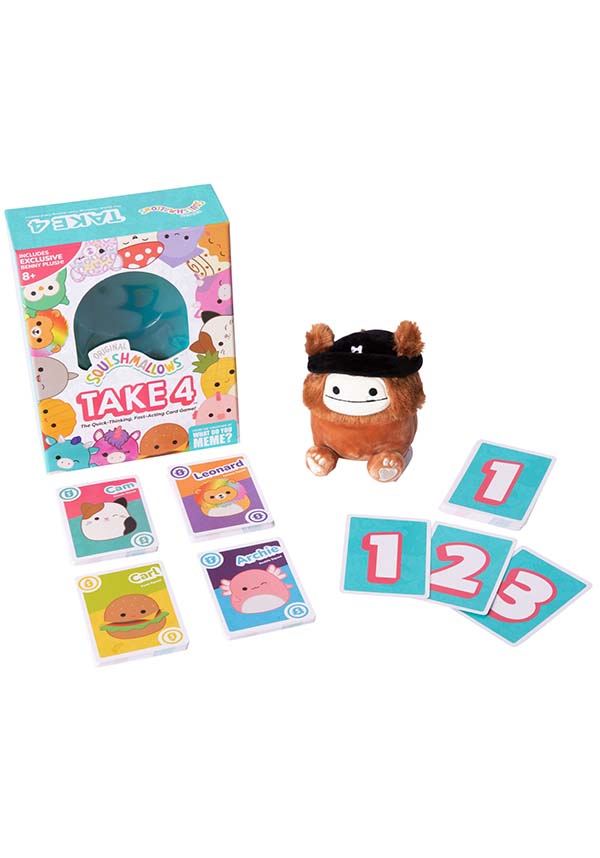 Squishmallows Take 4 | CARD GAME*