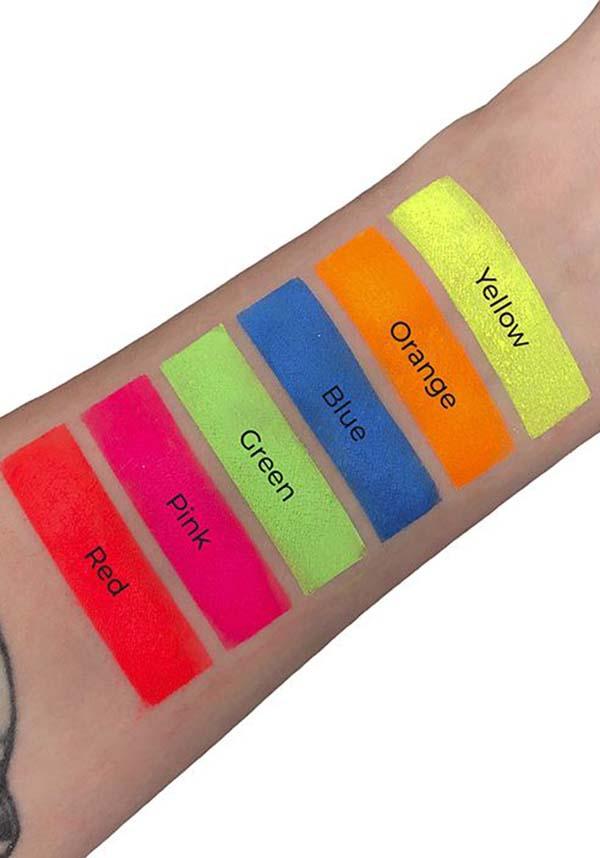 Neon Red | EYE DUST - Beserk - all, bright, christmas cosmetics, clickfrenzy15-2023, cosmetics, discountapp, eyes, eyeshadow, eyeshadow loose, fp, gothic cosmetics, jun19, labeluvreactive, labelvegan, make up, makeup, neon, red, stargazer, stargazer cosmetics, uv, uvreactive, uvreactive1, vegan