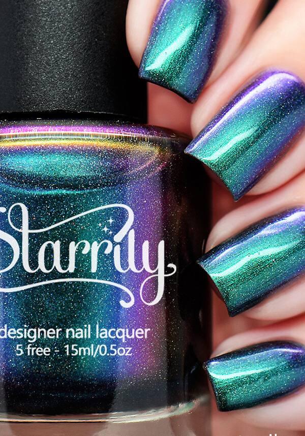 Aurora | NAIL POLISH - Beserk - 420sale, all, blue, clickfrenzy15-2023, colourful, cosmetic glitter, cosmetics, discountapp, fp, glitter, green, labelvegan, mar19, nail, nail art, nail polish, nail varnish, nails, polish, polishes, purple, shimmer, starrily, varnish, vegan