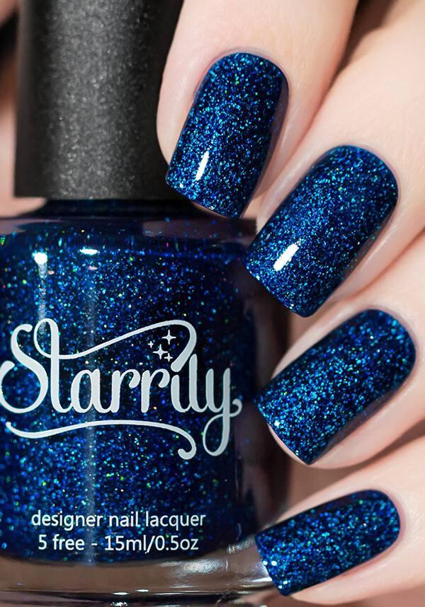 Diamond Rain | NAIL POLISH - Beserk - all, blue, clickfrenzy15-2023, cosmetic glitter, cosmetics, dark, discountapp, fp, glitter, labelvegan, mar19, nail, nail art, nail polish, nail varnish, nails, polish, polishes, pricematchedmac, repriced080623, starrily, varnish, vegan