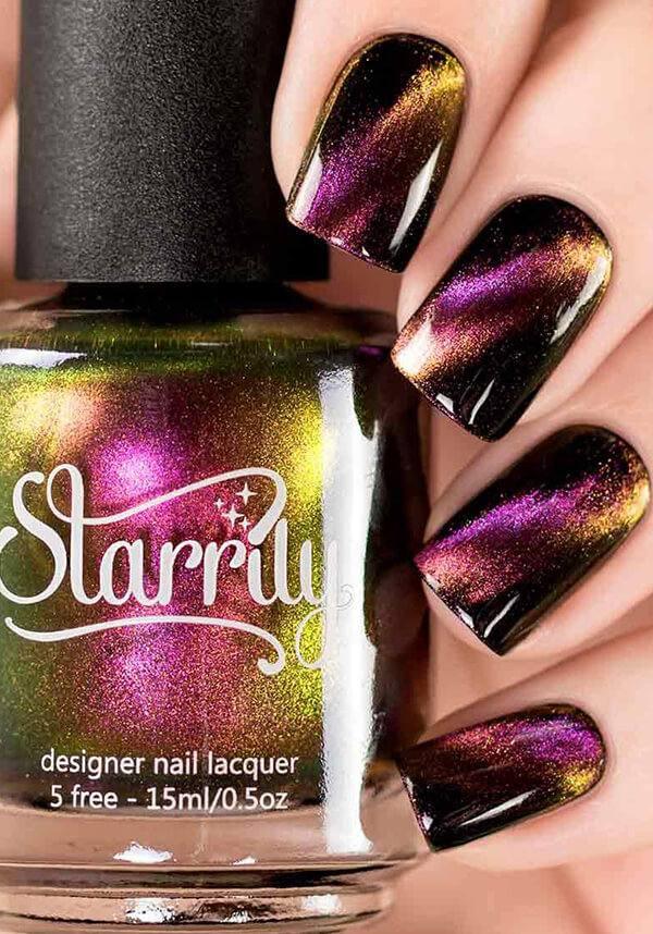 Nova | NAIL POLISH - Beserk - all, black, clickfrenzy15-2023, colourful, cosmetic glitter, cosmetics, discountapp, fp, glitter, labelvegan, mar19, nail, nail art, nail polish, nail varnish, nails, orange, pink, polish, polishes, purple, shimmer, starrily, varnish, vegan, yellow