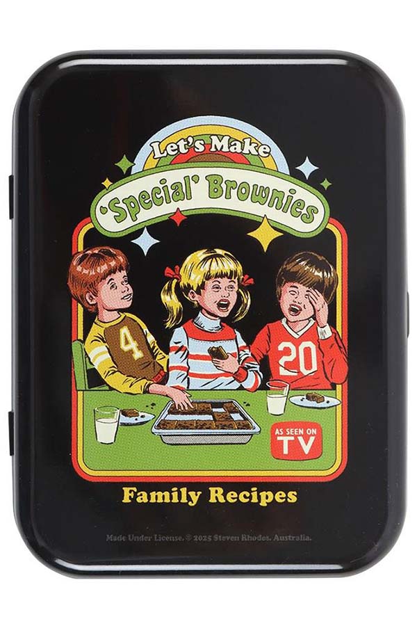 Steven Rhodes: Let's Make Brownies | STASH TIN
